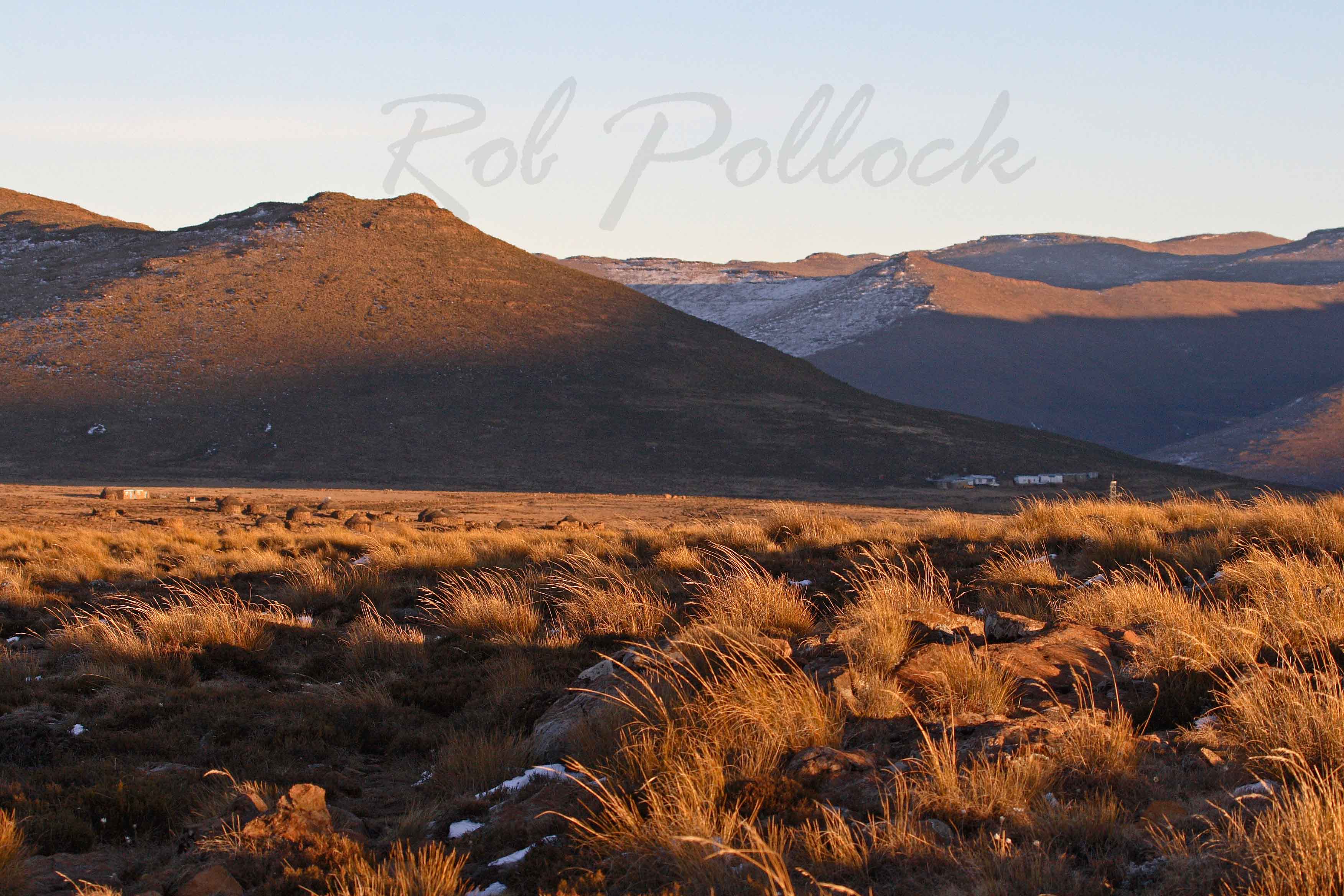Lesotho winter morning