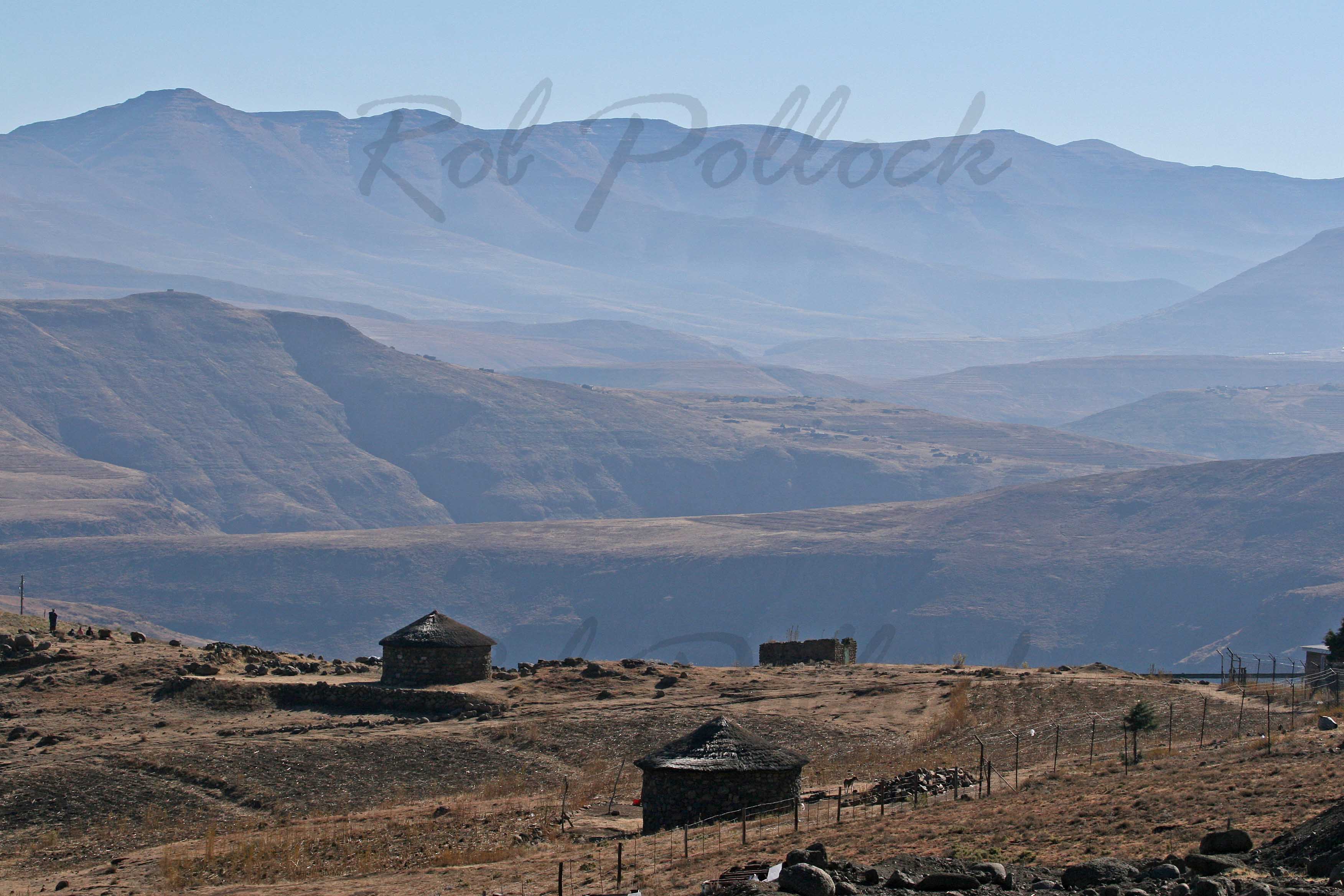 Lesotho Highland Landscape