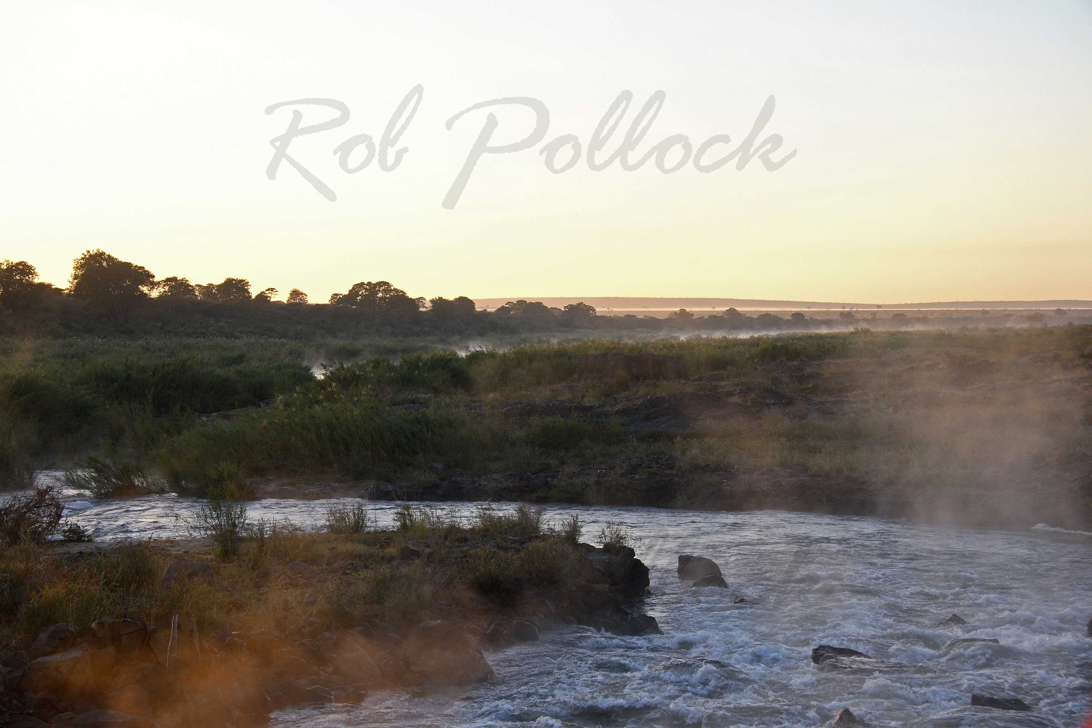 Dawn at Letaba River, Kruger National Park