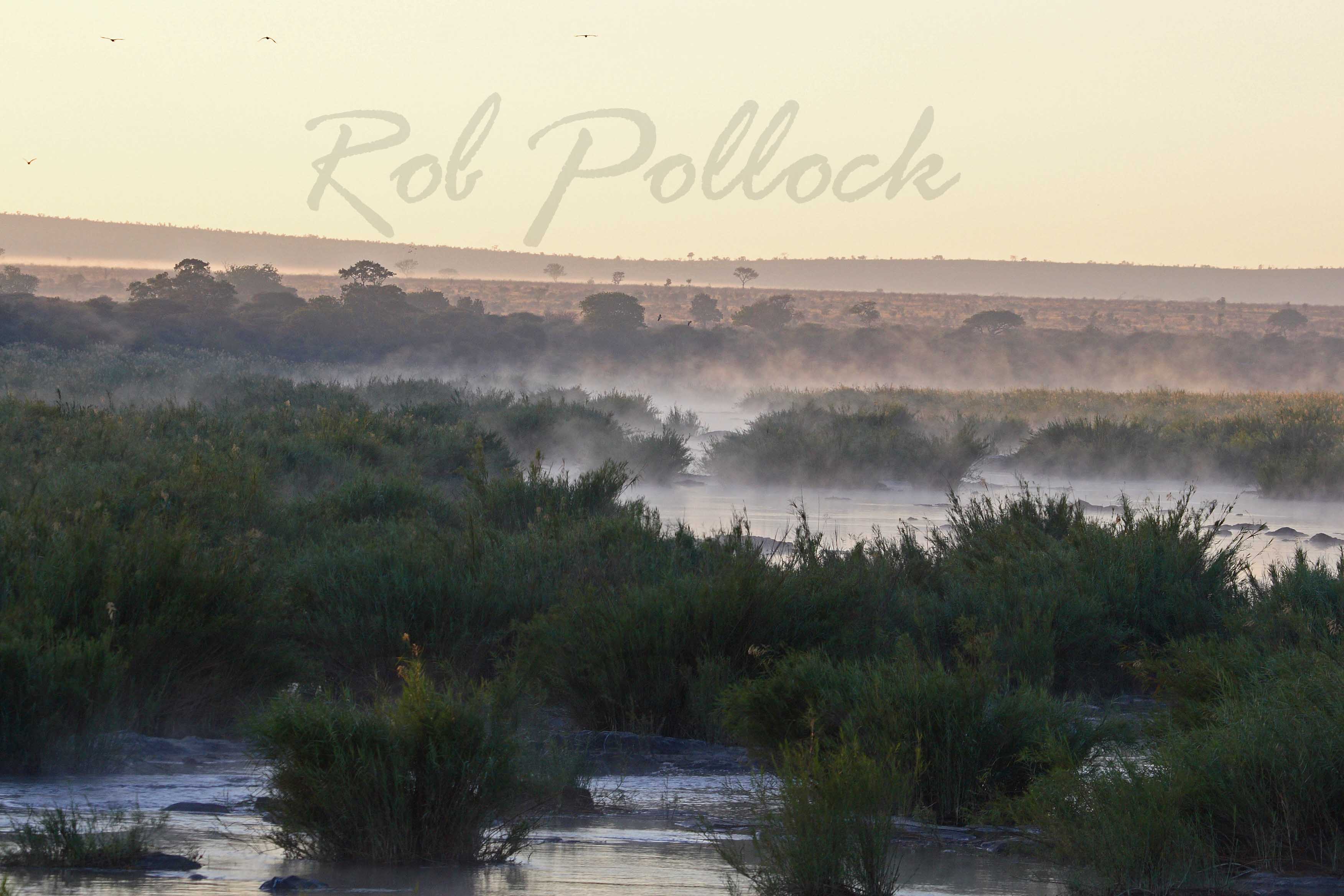 Dawn at Letaba River, Kruger National Park