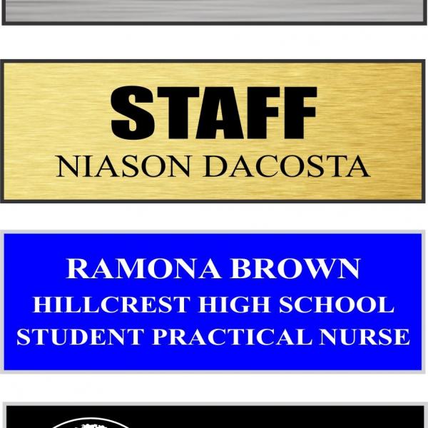 Name Badges